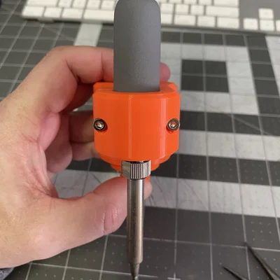 Bộ ép heat set insert (Hakko FX888 & Dremel Workstation 220)