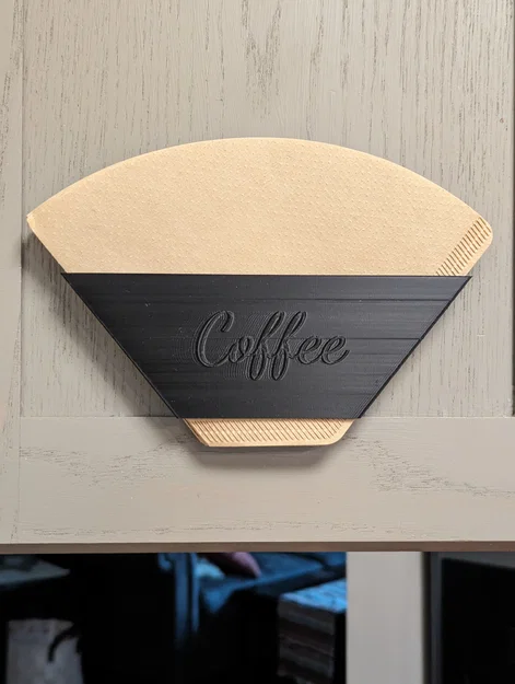 Giá treo giấy lọc cà phê số 4 (Coffee Filter Holder) in 3D tiện lợi - Image 1