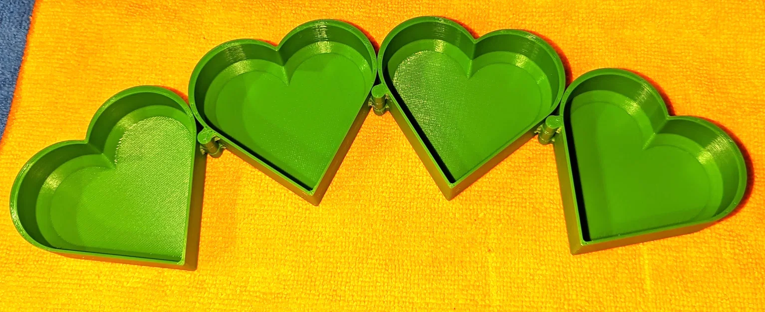 Khay Kẹo Hình Tim Cỏ Ba Lá (Heart Shamrock Candy Dishes) - Image 2