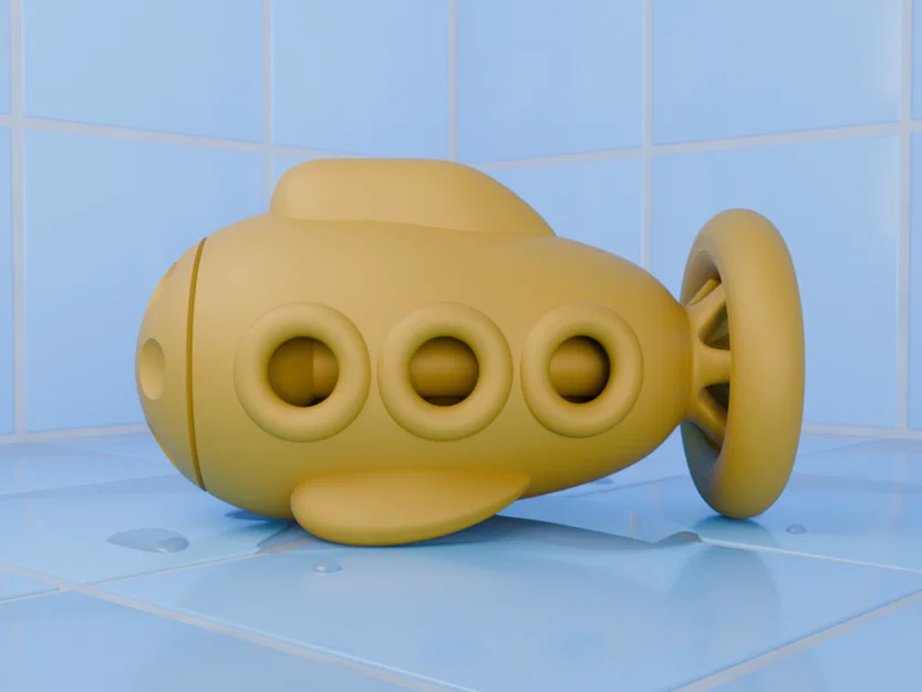Twisty Twirl Tub Sub – Tàu ngầm xoay vặn cho giờ tắm vui hơn - Image 3