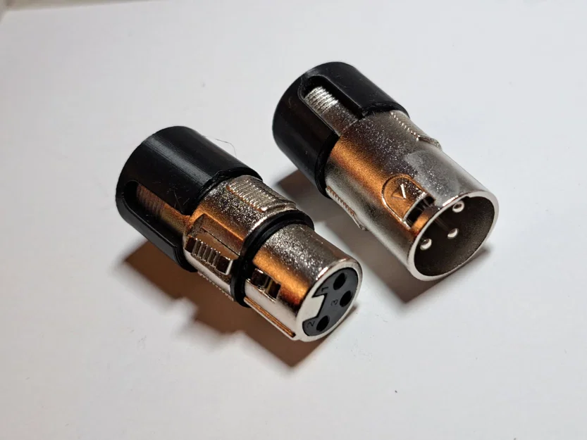 Nắp XLR dùng gọn/low profile và kiểu bẻ góc 90° - Image 1