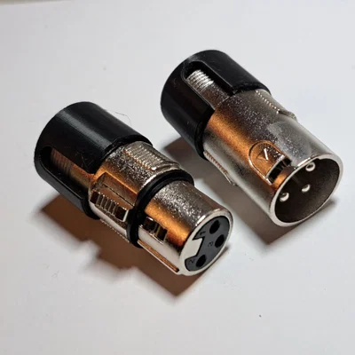 Nắp XLR dùng gọn/low profile và kiểu bẻ góc 90°