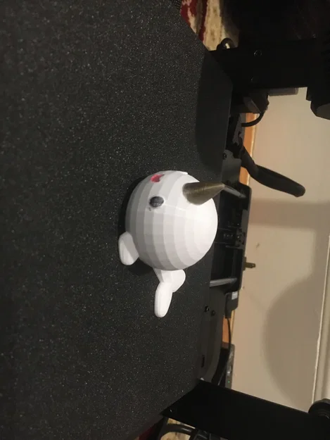 Mô hình 3D Narwhal đáng yêu - Tượng kỳ lân biển nhỏ xinh - Image 1
