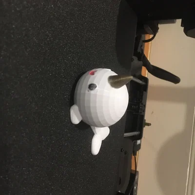 Mô hình 3D Narwhal đáng yêu - Tượng kỳ lân biển nhỏ xinh