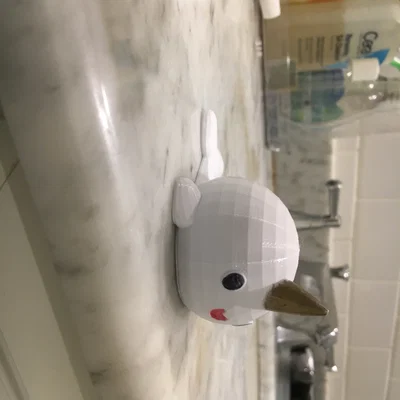 Mô hình 3D Narwhal đáng yêu - Tượng kỳ lân biển nhỏ xinh
