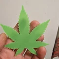 Mô hình lá cần sa phát sáng độc đáo trang trí 3D - Thumbnail 2