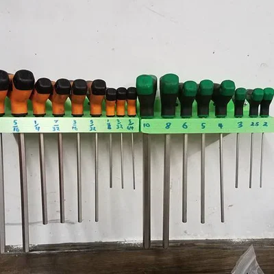 Kệ treo tường cho SAE T-Handle Allen Wrench Holder