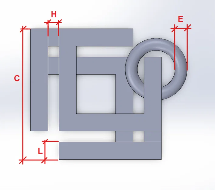 Cubo infinito parametrizable (Cubo vô cực tham số) - Image 3