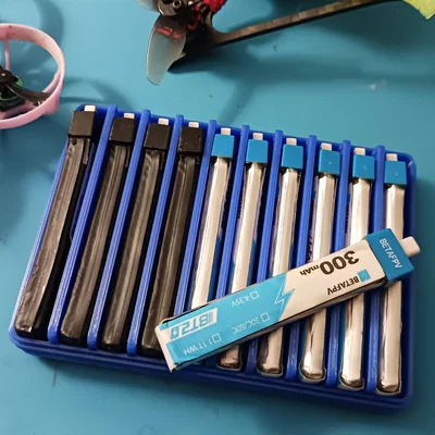Hộp giữ pin cell 1S 300mAh