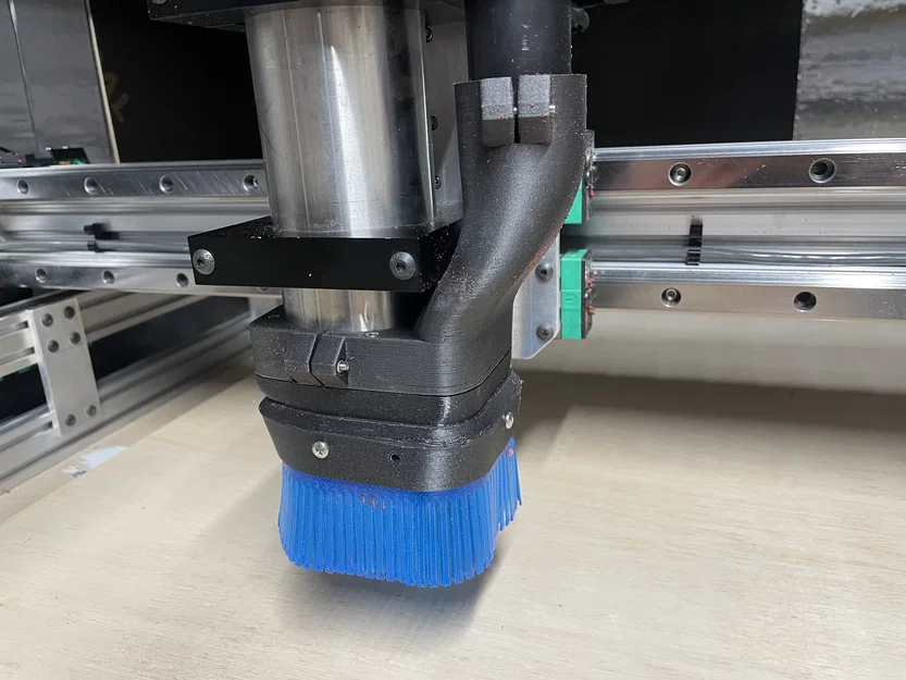 Chụp hút bụi (Dust boot) cho CNC router - Image 1