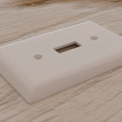 Ốp công tắc đèn 1 nút cỡ lớn (Oversized Single Light Switch Plate)