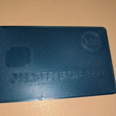 Thẻ Credit Cứng Cáp (Sturdy Credit Card)