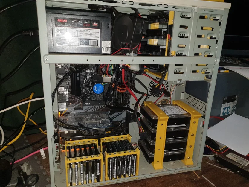 Giá đỡ cụm ổ đĩa (RAID) - Disk (RAID) array bracket - Image 1