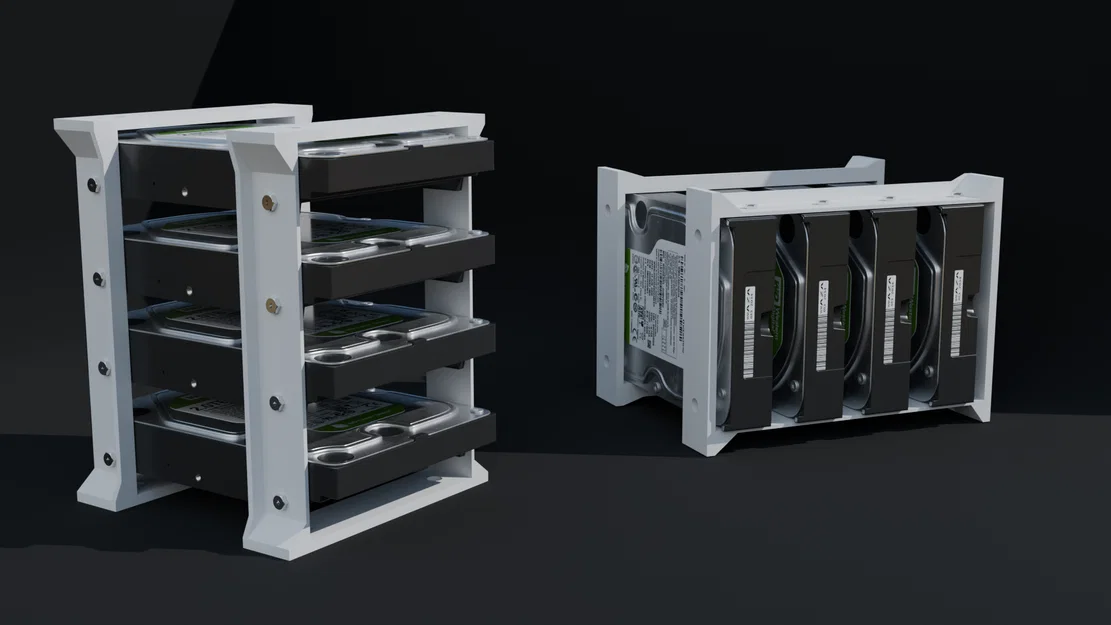 Giá đỡ cụm ổ đĩa (RAID) - Disk (RAID) array bracket - Image 2