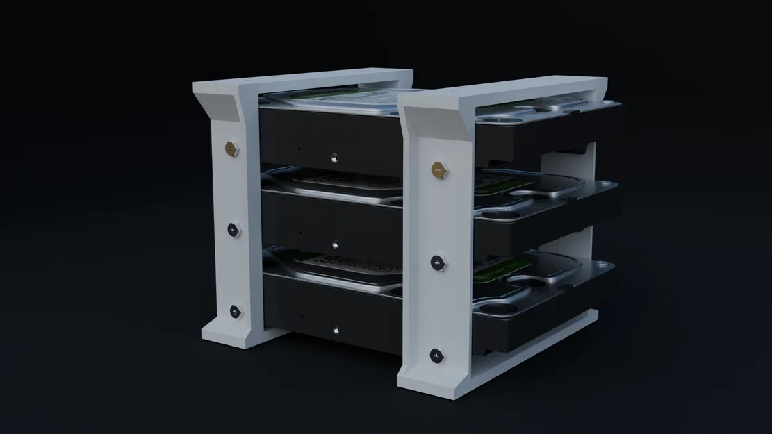 Giá đỡ cụm ổ đĩa (RAID) - Disk (RAID) array bracket - Image 4
