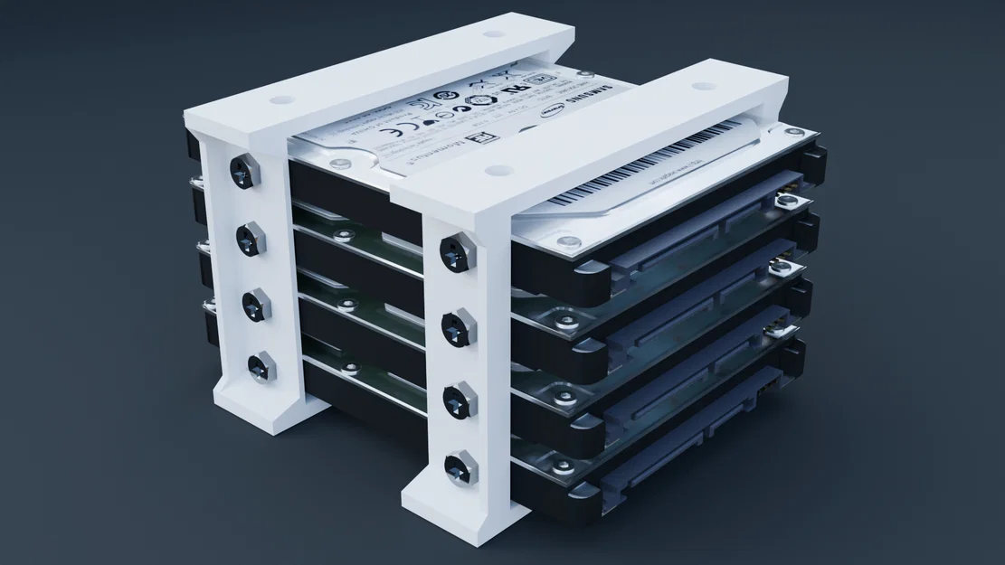 Giá đỡ cụm ổ đĩa (RAID) - Disk (RAID) array bracket - Image 6