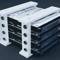 Giá đỡ cụm ổ đĩa (RAID) - Disk (RAID) array bracket - Thumbnail 6