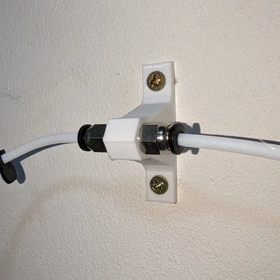 Fitting PC4-01 cho ống Bowden PTFE (male & female + gắn tường)
