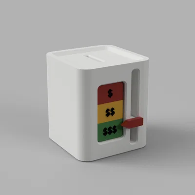 Ống Heo Tiết Kiệm Tối Giản (Money Meter)