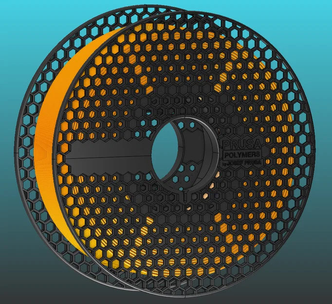 Mô hình 3D cuộn nhựa Prusament spool tinh xảo - Image 2