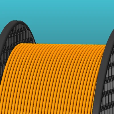 Mô hình 3D cuộn nhựa Prusament spool tinh xảo