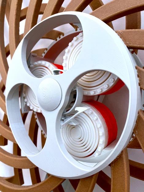 KiMe - Tác phẩm điêu khắc kinetic in 3D hoàn toàn - Image 3