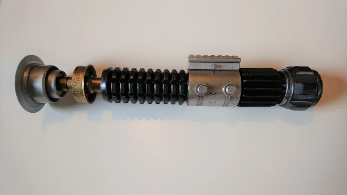 Obi Wan Kenobi ANH Lightsaber – Real World Parts - Image 1