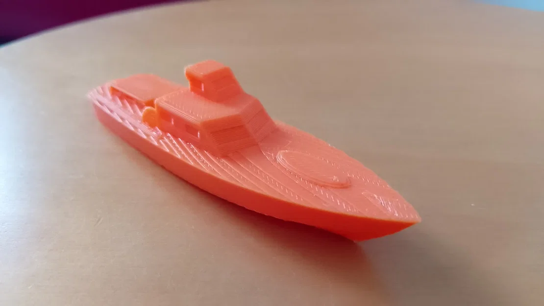 Mô hình tàu phóng lôi mini in 3D - Đồ chơi độc đáo cho bé - Image 2