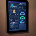 Ngàm gắn tường âm siêu mỏng MagSafe sạc không dây cho tablet dashboard smart home - Thumbnail 2