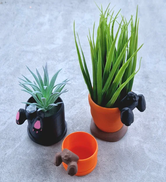Chậu trồng cây hình Thỏ (Bunny planter) - Image 1