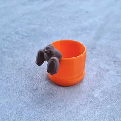 Chậu trồng cây hình Thỏ (Bunny planter)