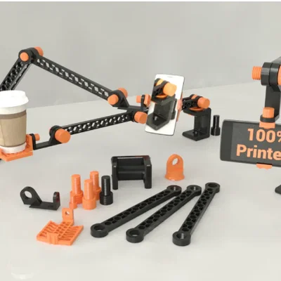 Tay đỡ điện thoại linh hoạt và chắc chắn (in 3D 100%)
