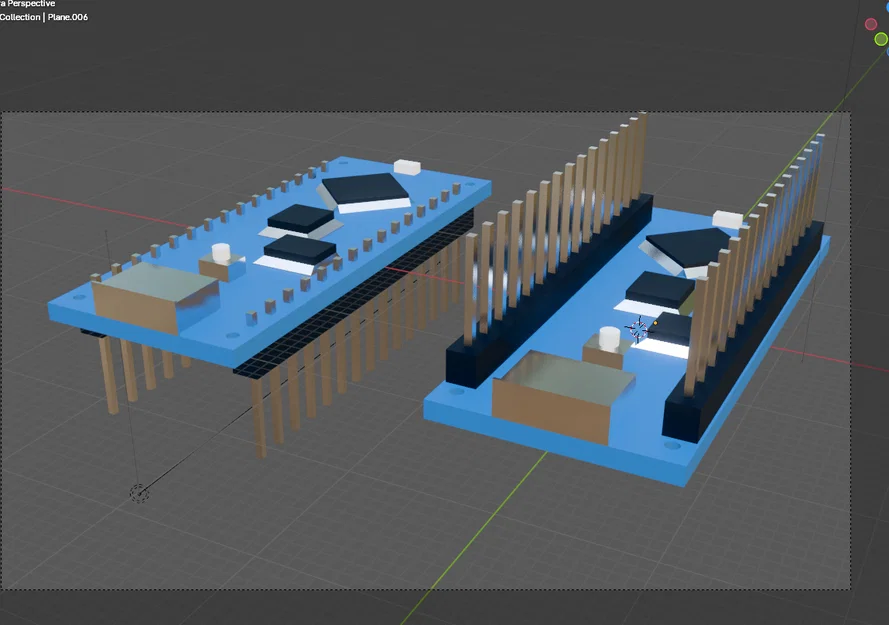 Mô hình giả lập kích thước Arduino Nano Every hỗ trợ in 3D vỏ hộp - Image 1