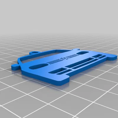 Móc khóa in 3D hình Golf MK4 độc đáo cho người yêu xe