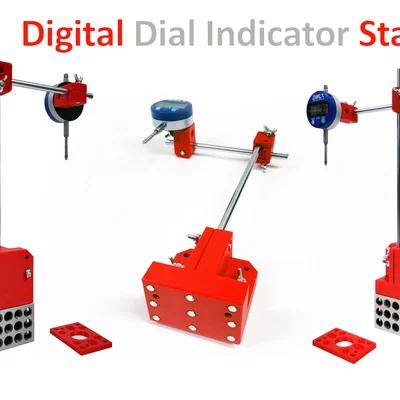 Giá đỡ Digital Dial Indicator (ty thép 8mm)