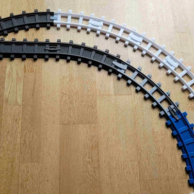 Đường ray DIY cho Playmobil Railway