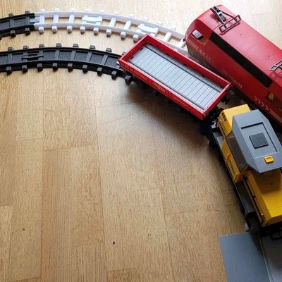Đường ray DIY cho Playmobil Railway