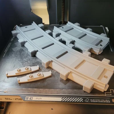 Đường ray DIY cho Playmobil Railway