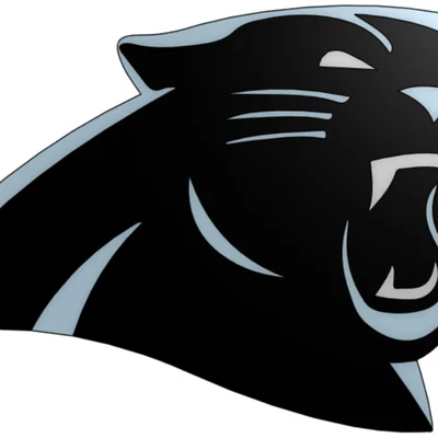 Mô hình logo Carolina Panthers 3D đa lớp cực chất cho người hâm mộ