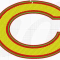 Mô hình logo Chicago Bears đa lớp - File in 3D đẹp mắt cho fan hâm mộ - Thumbnail 3