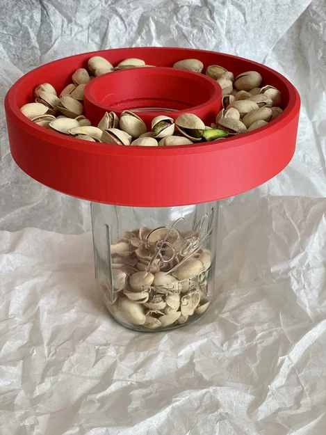 Khay Snack Gắn Hũ Mason Jar (Mason Jar Snack Tray) - Image 1