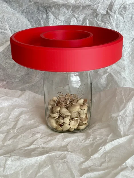 Khay Snack Gắn Hũ Mason Jar (Mason Jar Snack Tray) - Image 3