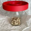Khay Snack Gắn Hũ Mason Jar (Mason Jar Snack Tray) - Thumbnail 3