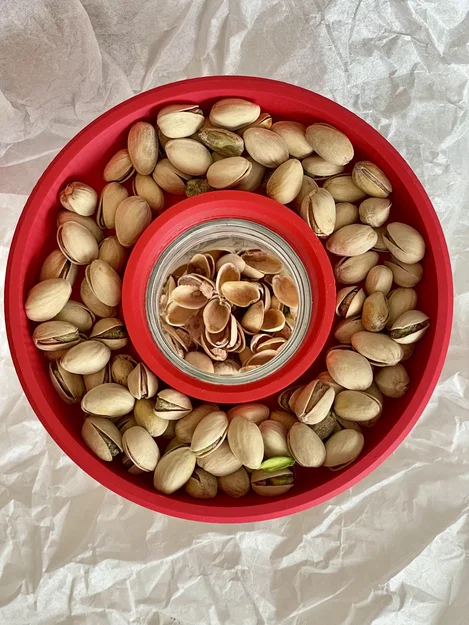 Khay Snack Gắn Hũ Mason Jar (Mason Jar Snack Tray) - Image 4