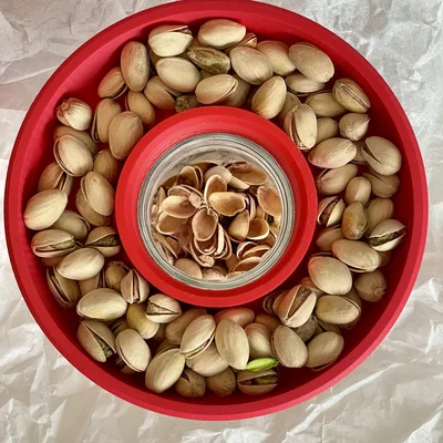 Khay Snack Gắn Hũ Mason Jar (Mason Jar Snack Tray)