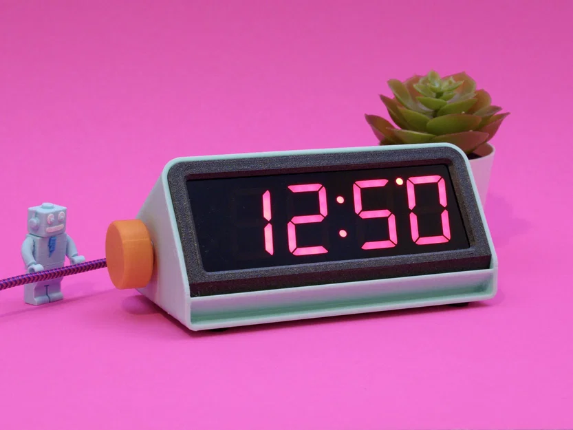 Digital Clock – Đồng hồ kỹ thuật số màn hình LED 7-segment - Image 1