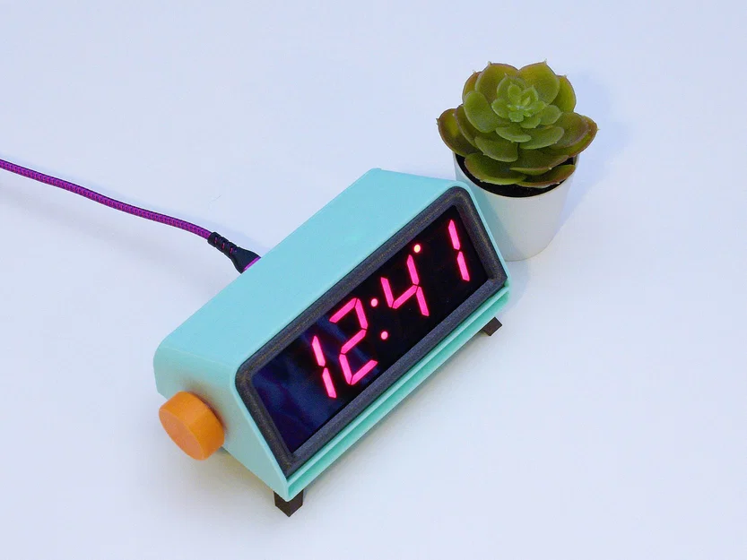 Digital Clock – Đồng hồ kỹ thuật số màn hình LED 7-segment - Image 3