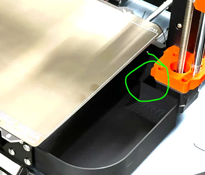 Nắp đậy góc cho khay rác Prusa Bin MK4 - Phụ kiện in 3D tiện ích - Image 1