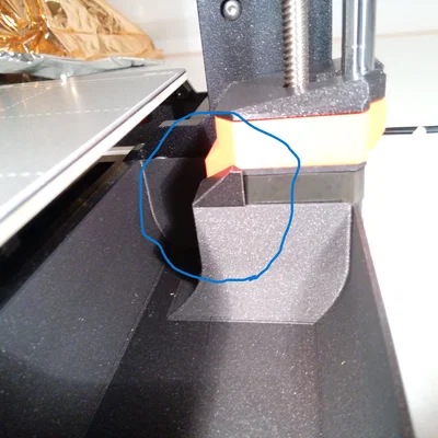 Nắp đậy góc cho khay rác Prusa Bin MK4 - Phụ kiện in 3D tiện ích