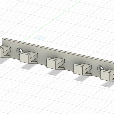 Móc treo đồ 5 nhánh gắn tường 3D - Thiết kế gọn gàng, chắc chắn